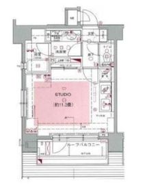 ラ・ヴェーヌ 9階 間取り図