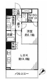 ザ・東京タワーズ シータワー 17階 間取り図