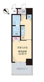 マノワール駒沢 304 間取り図