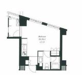 フレンシア田端南 308 間取り図