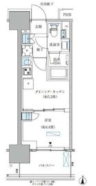 パークアクシス西大島コンフォートスクエア 411 間取り図