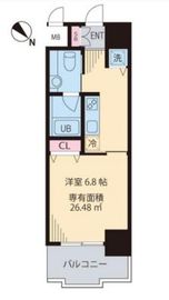 マノワール駒沢 403 間取り図