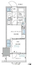 パークアクシス西大島コンフォートスクエア 430 間取り図