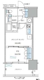 パークアクシス西大島コンフォートスクエア 419 間取り図