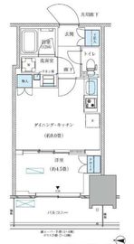 パークアクシス西大島コンフォートスクエア 636 間取り図