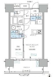 パークアクシス西大島コンフォートスクエア 413 間取り図