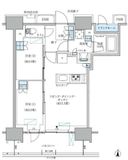パークアクシス西大島コンフォートスクエア 1306 間取り図