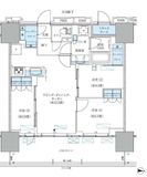 パークアクシス西大島コンフォートスクエア 1411 間取り図