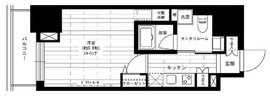 グランドコンシェルジュ六本木 3階 間取り図