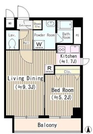 ヴェルデベント 3階 間取り図