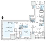 パークコートザ・三番町ハウス 9階 間取り図