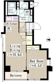 ヴェルデベント 2階 間取り図