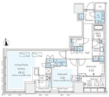 パークコートザ・三番町ハウス 6階 間取り図