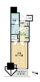 シティハウス目黒ザ・ツイン 16階 間取り図