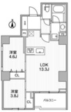 Lighthouse西新宿 201 間取り図