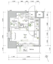 ステージグランデ東池袋駅前 6階 間取り図