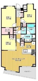 ブランズ戸塚 6階 間取り図