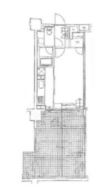 イクサージュ目黒 1階 間取り図