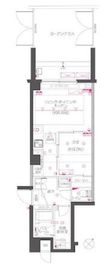 ZOOM下丸子 1階 間取り図
