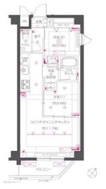 ZOOM下丸子 3階 間取り図
