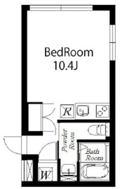 アレーロ代々木 303 間取り図