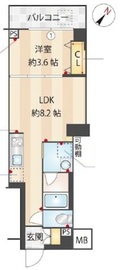 ZOOM下丸子 2階 間取り図