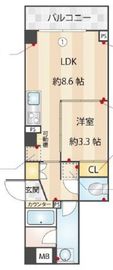ZOOM下丸子 2階 間取り図