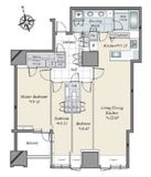 三田ガーデンヒルズ NORTH HILL 13階 間取り図