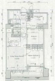パークホームズ三軒茶屋一丁目 1階 間取り図