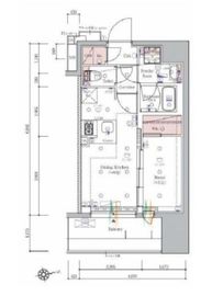 SYFORME KAWASAKI(シーフォルム川崎) 1303 間取り図