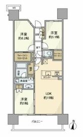 シティテラス東陽町 9階 間取り図
