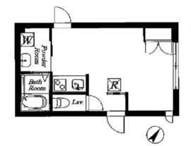 アレーロ代々木 305 間取り図