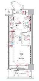 クレヴィスタ横浜綱島 5階 間取り図