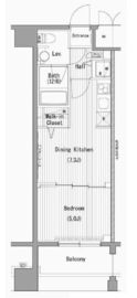 ガーラ・プレシャス横濱関内 6階 間取り図