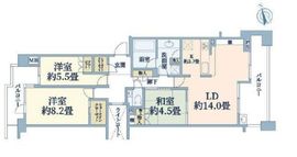 コルティーレ山手町 2階 間取り図