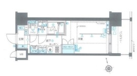 ZOOM品川南 12階 間取り図