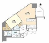 ジオ西新宿ツインレジデンス 9階 間取り図