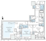 パークコートザ・三番町ハウス 15階 間取り図
