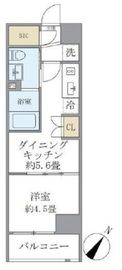 ジオエント駒込 305 間取り図