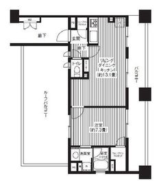 ピエス綱島 601 間取り図