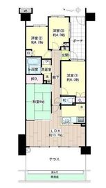 ヨコハマオールパークス第一街区 1階 間取り図