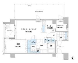 ガーデニエール砧レジデンス 919 間取り図