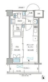 パークアクシス文京本郷 418 間取り図
