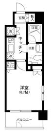 プライムアーバン田町 602 間取り図