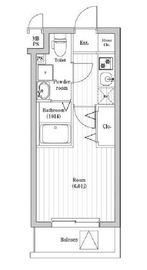 SPコート菊名サウス 301 間取り図