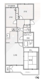 T's garden横浜反町 306 間取り図