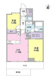 ディアレンス高島台 202 間取り図