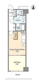 ヒルトップ・スクエアー 803 間取り図