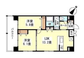 エーエス日暮里 502 間取り図