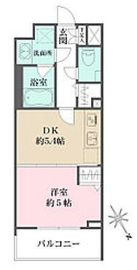 SILVERADO SHIBASAKI-CHO (シルバラード柴崎町) 104 間取り図